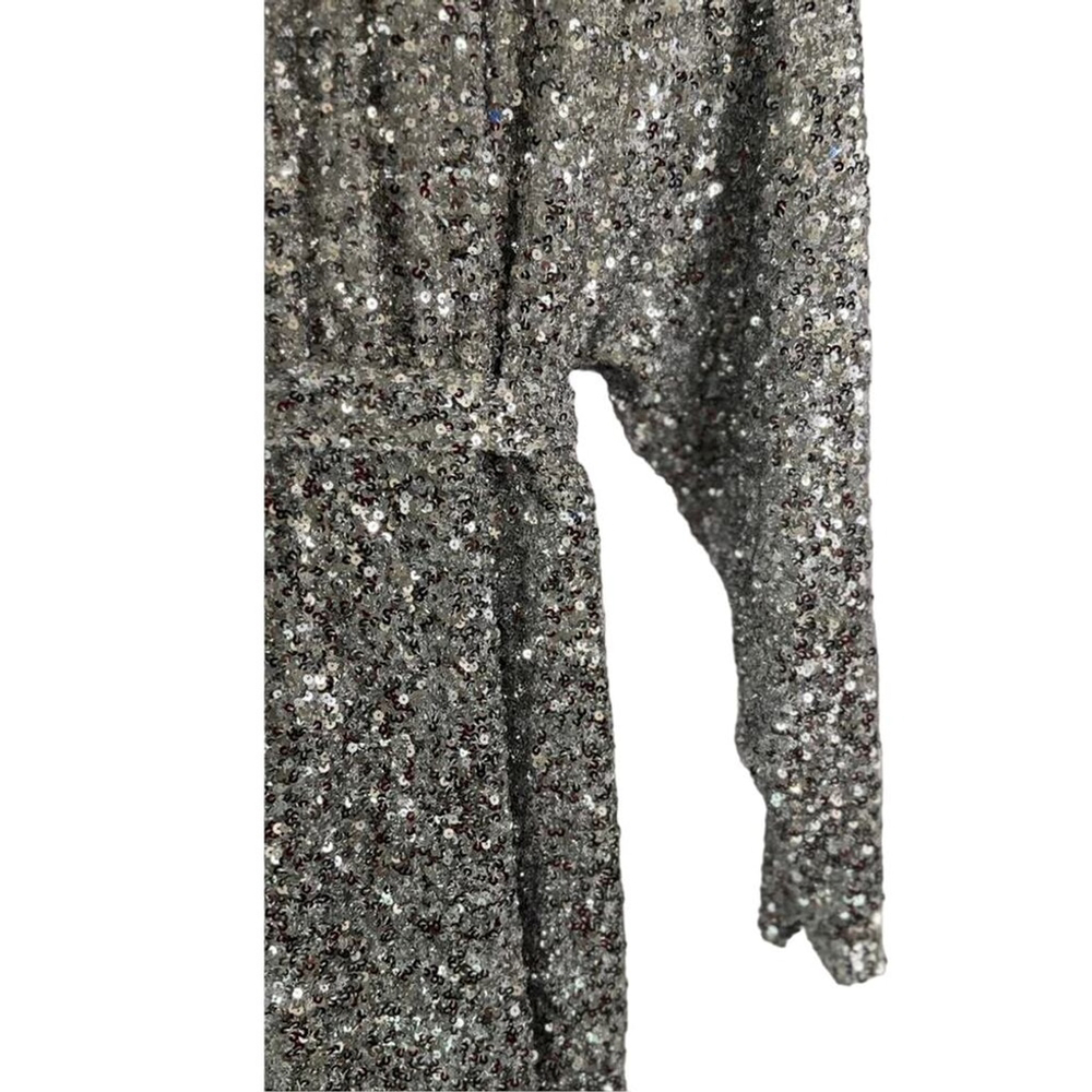 NWT ROTATE Samantha Sequin Wrap Dress sz 6 - Picture 7 of 7